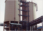 2x800m3 fly ash storage silo - Neyveli Lignite Corporation (2x215MW), India