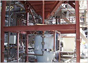 Fly ash dense phase pneumatic conveying (50MW biomass fired unit) - Pecs, Hungary