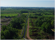 Old and new slurry lines - Obrenovac, Serbia