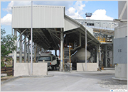 Limestone unloading - Rybnik, Poland